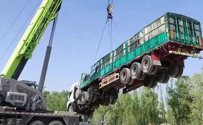 靖西道路脱困救援案例